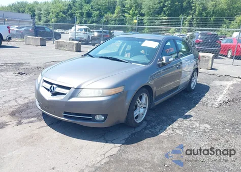 2007 Acura Tl 3.2 из США, поврежденный, VIN 19UUA66247A034880